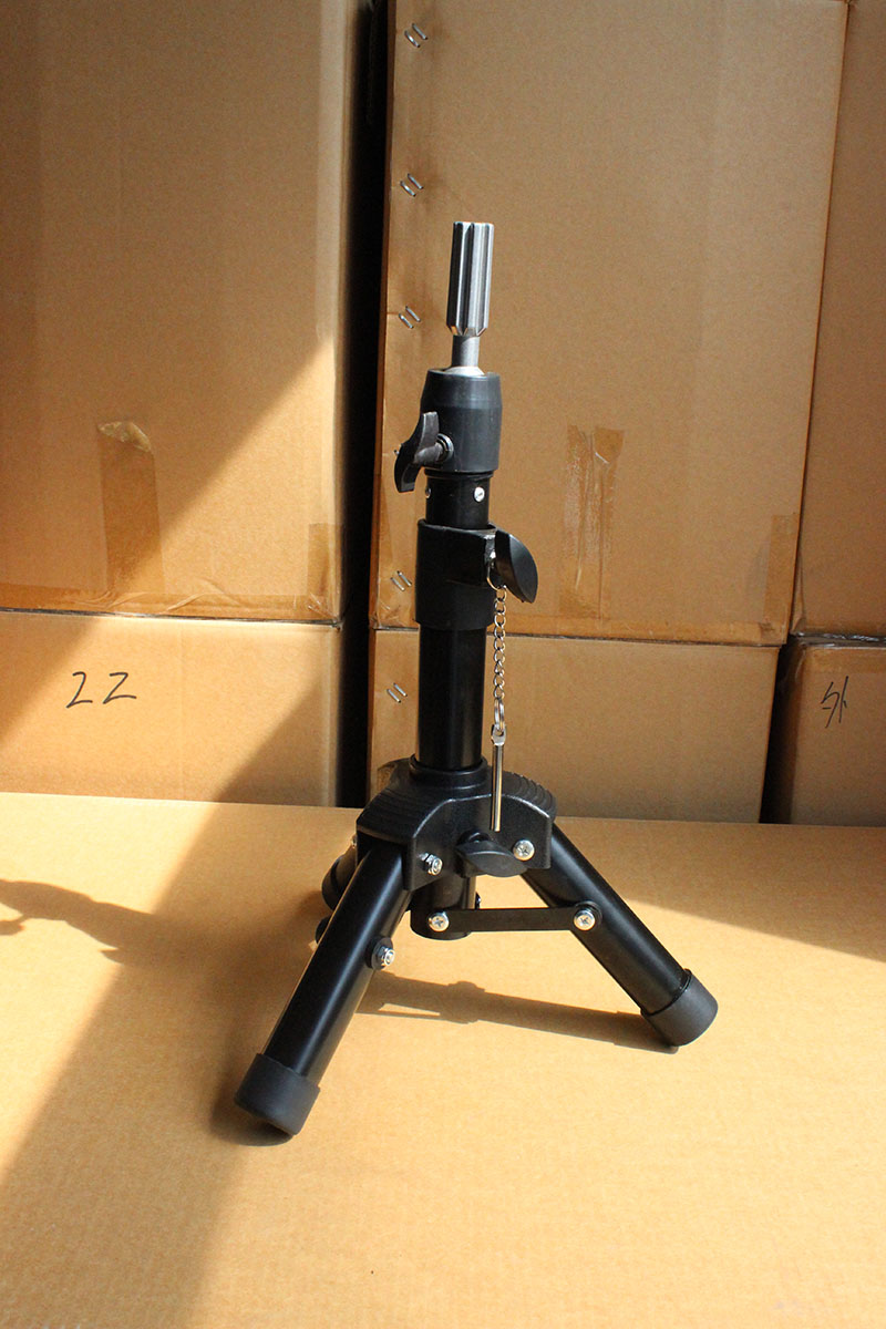 迷你桌面立式支架模特头支架假人头模型理发店专用美发支架通用 - 图1