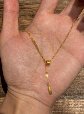 925银法式洛神之泪精致项链