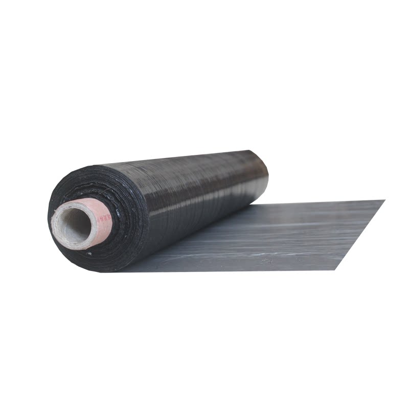 Factory straight hair silver and black two-color reflective grass removal film