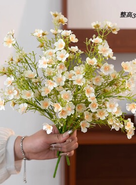清新田园风玫瑰仿真花摆设