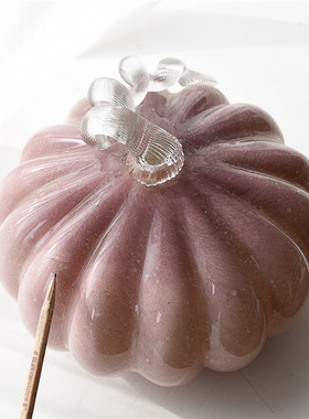 卡蒂玻璃玻璃装饰田园风桌面摆件