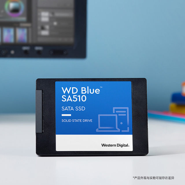 Western Digital Solid State Drive 500G SA510 Blue Disk Desktop SSD Laptop Hard Drive Sata3 Interface