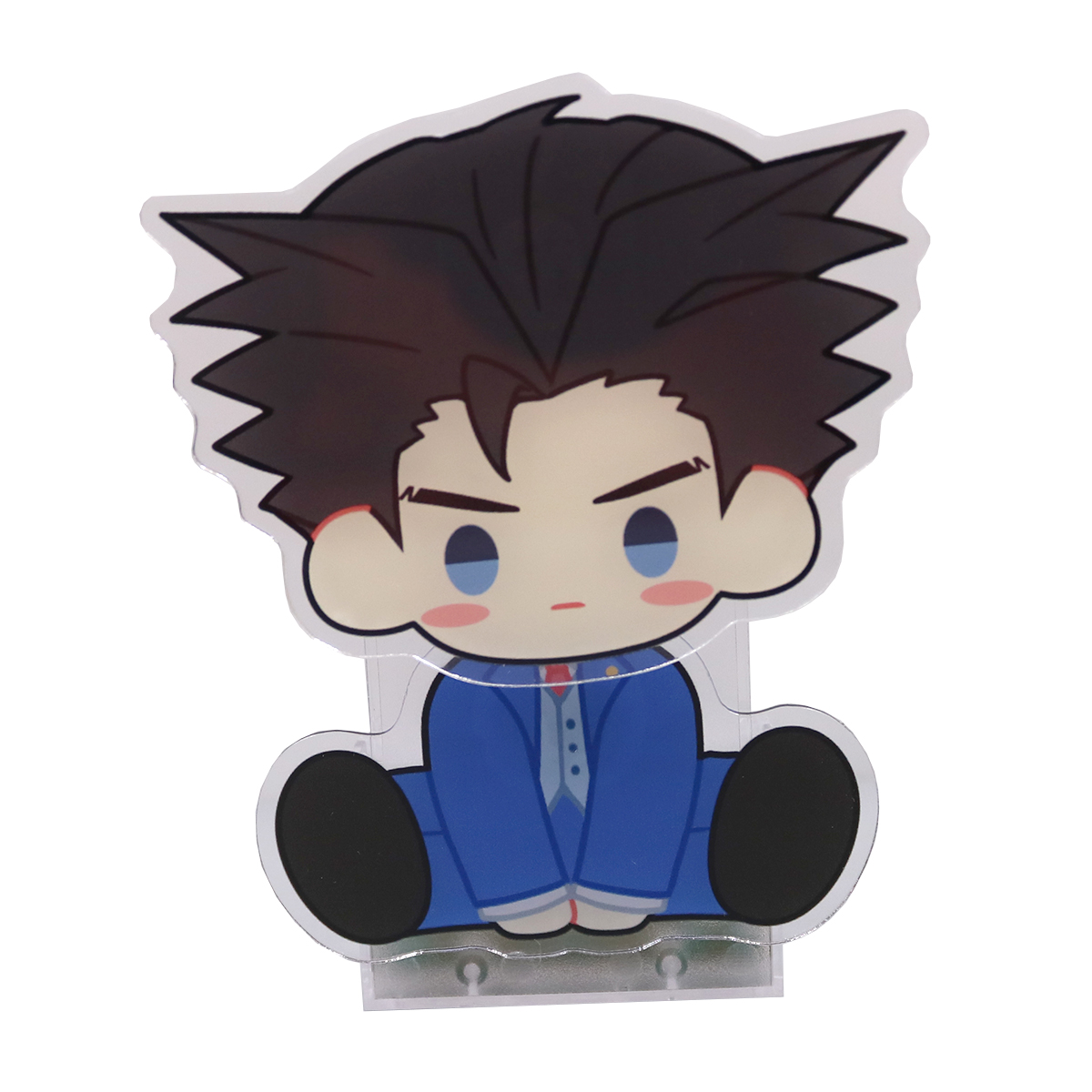 原创逆转裁判动漫御剑怜侍大头娃娃周边摆件成步堂龙一摇头娃娃 - 图3