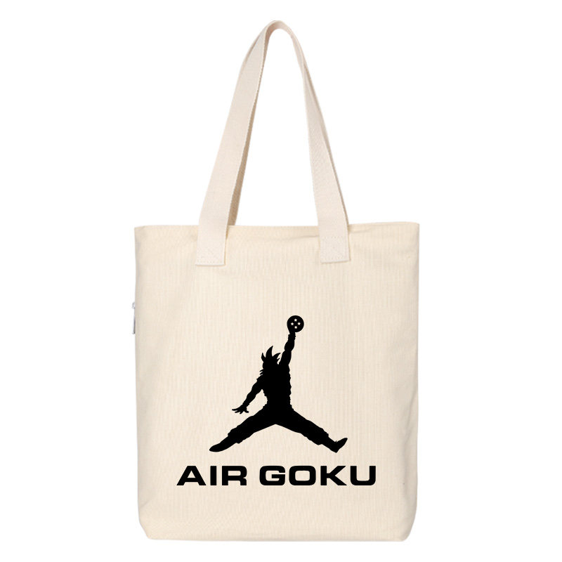 秀洛七龙珠周边帆布包goku孙悟空飞人托特包单肩斜跨手提手拎背包,淘宝优惠券,粉丝福利购,淘宝优惠卷