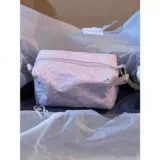 Вместительная и большая розовая сумка-органайзер, косметичка, коллекция 2023