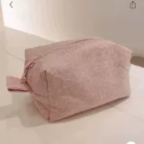 Вместительная и большая розовая сумка-органайзер, косметичка, коллекция 2023