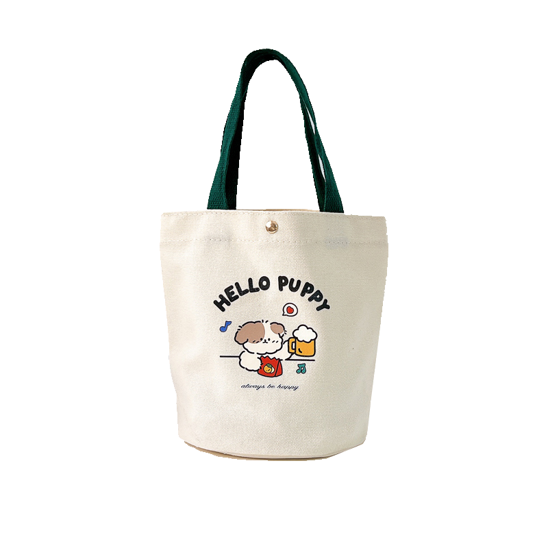 帆布包女包手提包小包水桶包妈咪包饭盒袋便当包帆布袋定制印logo,淘宝优惠券,粉丝福利购,淘宝优惠卷