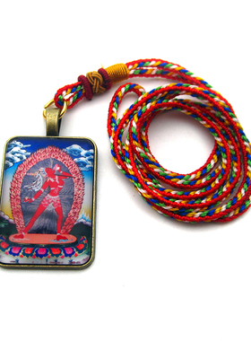 YC2342新款古青铜藏地空行母唐卡合金佛牌吊坠法会结缘饰品小挂牌