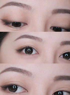 雾感自然眉~Anastasia双色绒雾眉粉abh不易脱色立体晕染修容柔和