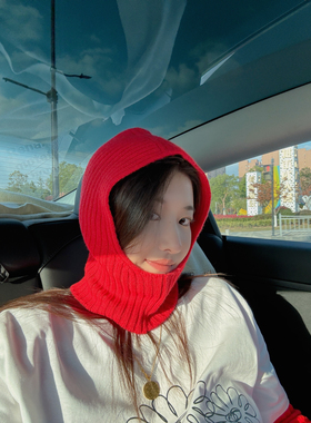 TZCO巴拉克拉法帽女冬季针织帽