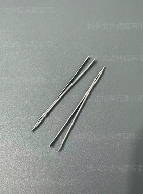 5毫米扁藤条能夹线的扁线收口针 手工编织包包专用穿引器收口针