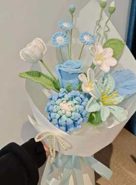 毕业花束仿真花订婚花束送丈母娘过年花束摆件求婚情人节生日高级
