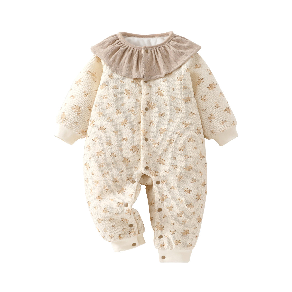 品牌撤柜清仓婴儿连体衣棉服秋冬夹棉60克保暖哈衣爬服宝宝外出服,淘宝优惠券,粉丝福利购,淘宝优惠卷