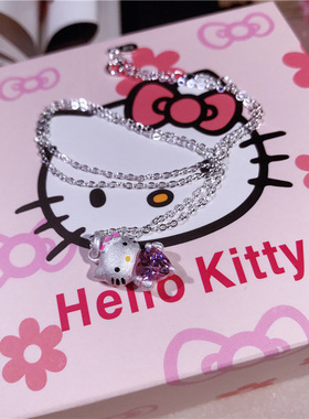 小女孩公主风六一儿童节锁骨链