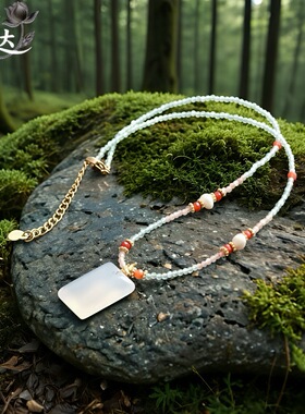 LINGLADY/伶达复古风高级感项链