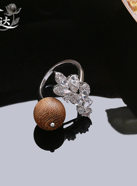 伶达饰品复古风戒指高级感