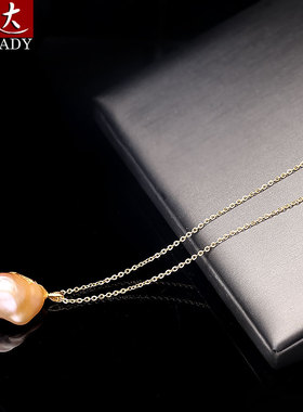 伶达饰品异形淡水珍珠项链