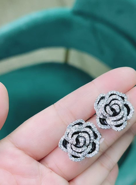 玫瑰之约项链 设计款 合成立方氧化锆