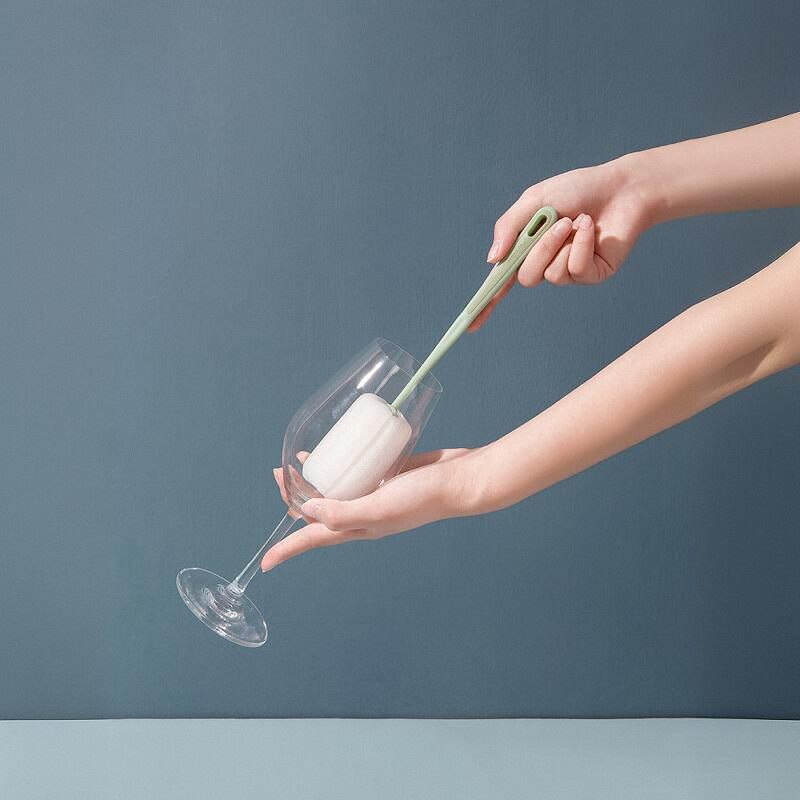 长柄家用杯刷刷杯子洗杯子洗杯刷清洁刷无死角海绵刷子奶瓶刷神器,淘宝优惠券,粉丝福利购,淘宝优惠卷