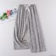 Pajama pants for women's summer pure cotton silk thin style can be worn on the outside