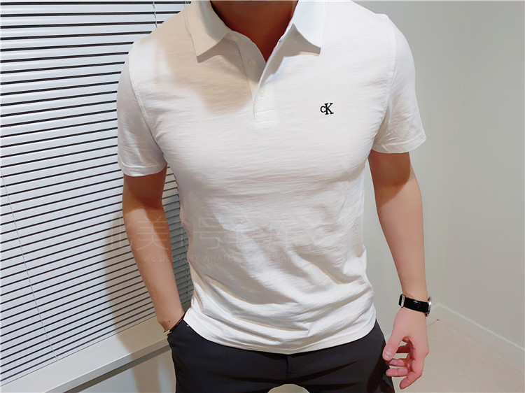 calvin klein ck男士新款休闲polo衫 北美1号仓库T恤