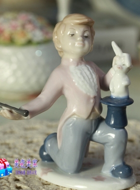 英国sviv陶瓷雅致风魔术师摆件
