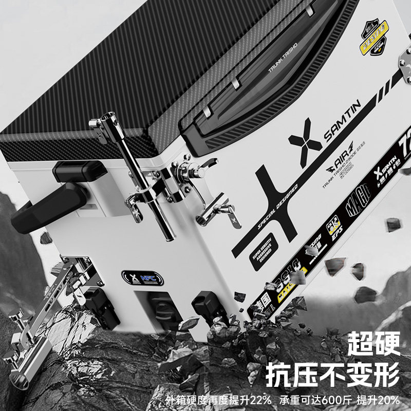 雷臣钓箱2900E二代钓箱25新款钓鱼箱多功能超轻超硬全套配件加厚,淘宝优惠券,粉丝福利购,淘宝优惠卷