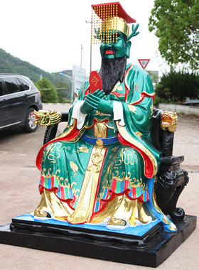 寺庙神像东海风调雨顺树脂龙王爷