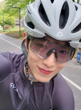 骑行透明变色运动眼镜防风沙护目