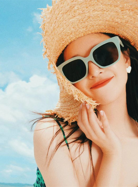 遮阳方形复古男女时尚太阳镜