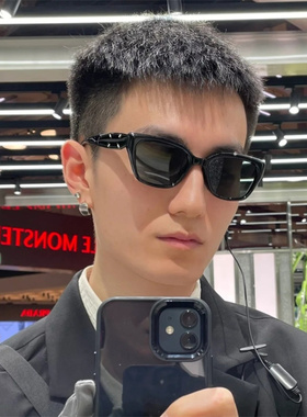 遮阳方形痞帅男女太阳镜