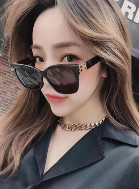 遮阳方形复古男女大框显瘦太阳镜