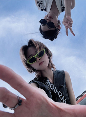 遮阳飞行式酷男女机车眼镜太阳镜