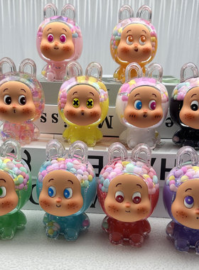 创意娃娃办公桌装饰小摆件少女心