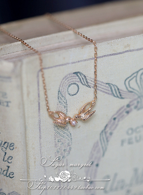 复古灵动项链925纯银女