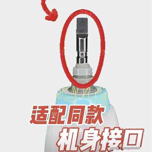 适配ziwlu泽拉电动牙刷头P1/X9SDlSP1/FSP2/ZLP1/H2YA替换牙刷头 - 图0