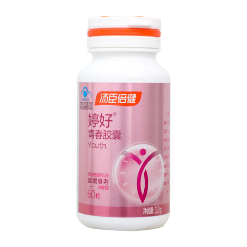 汤臣倍健婷好 青春胶囊0.2g*60粒/瓶延缓衰老的保健功能 - 图1