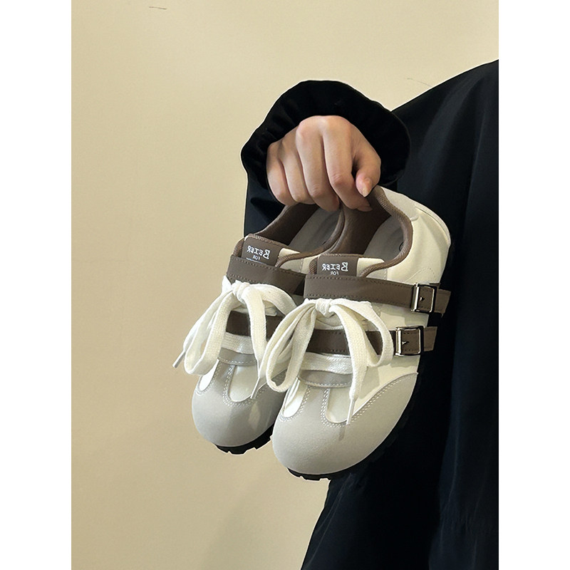 路十三复古丑萌德训鞋女软底百搭休闲女鞋平底小众设计鞋子ins潮,淘宝优惠券,粉丝福利购,淘宝优惠卷