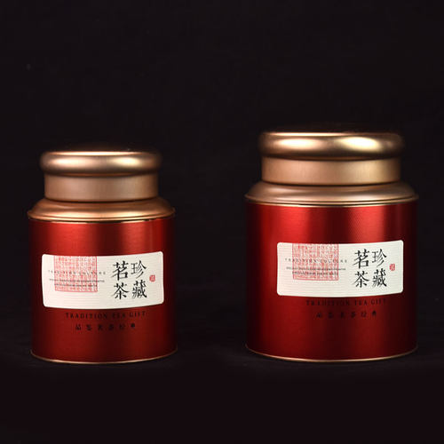 便携茶叶罐金属家用密封大号马口空铁盒通用红茶小青柑铁罐包邮 - 图0