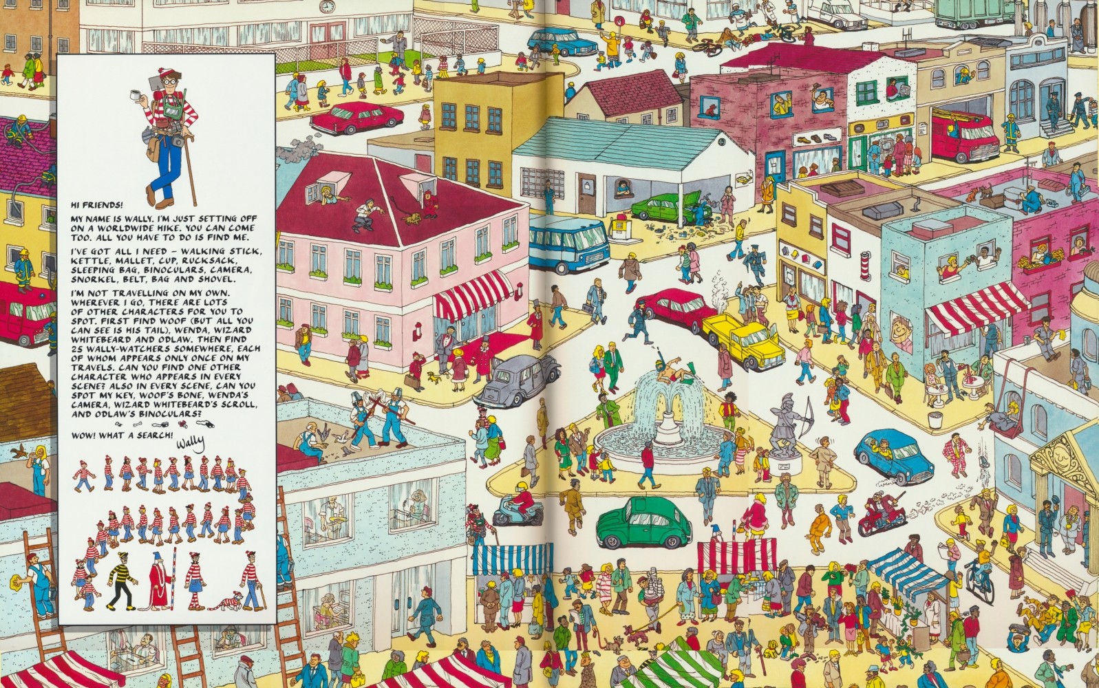 Where's Wally? The Fantastic Journey The Incredible Paper Chase 寻找威利7册 威利在哪里 找找乐专注力训练 英文原版进口图书