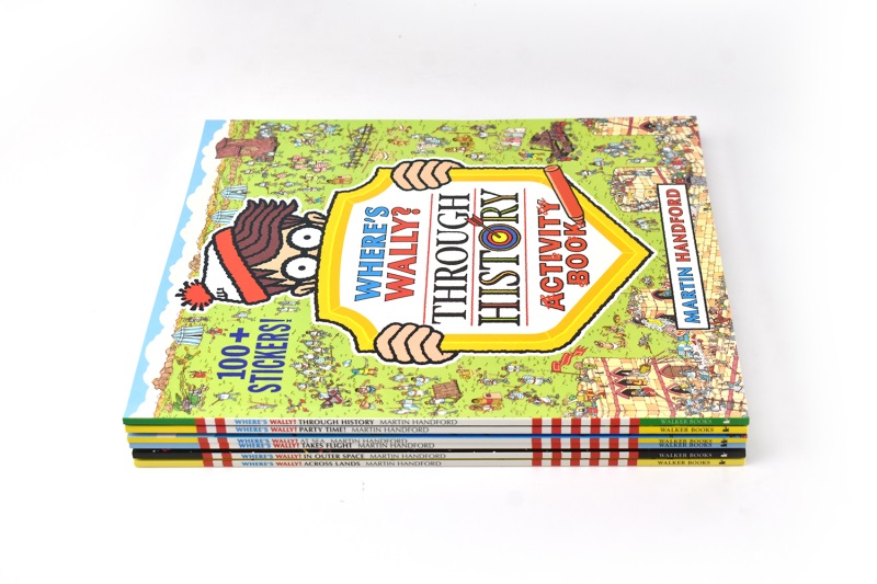 英文原版 Where's Wally Activity Book 寻找威利益智活动书6册 找找乐涂色走迷宫英语数学历史 游戏书 亲子英语读物 - 图2