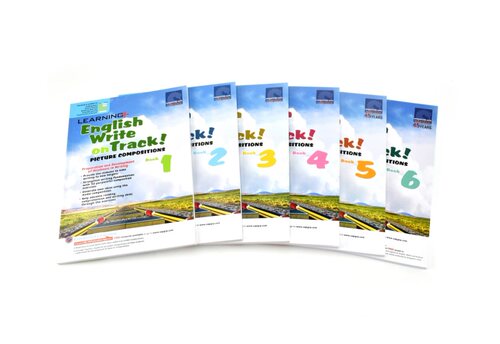 SAP 新加坡小学英语看图写作 Learning English Write on Track Picture Compositions 1-6年级练习册 英语作文训练 英文原版教辅 - 图1