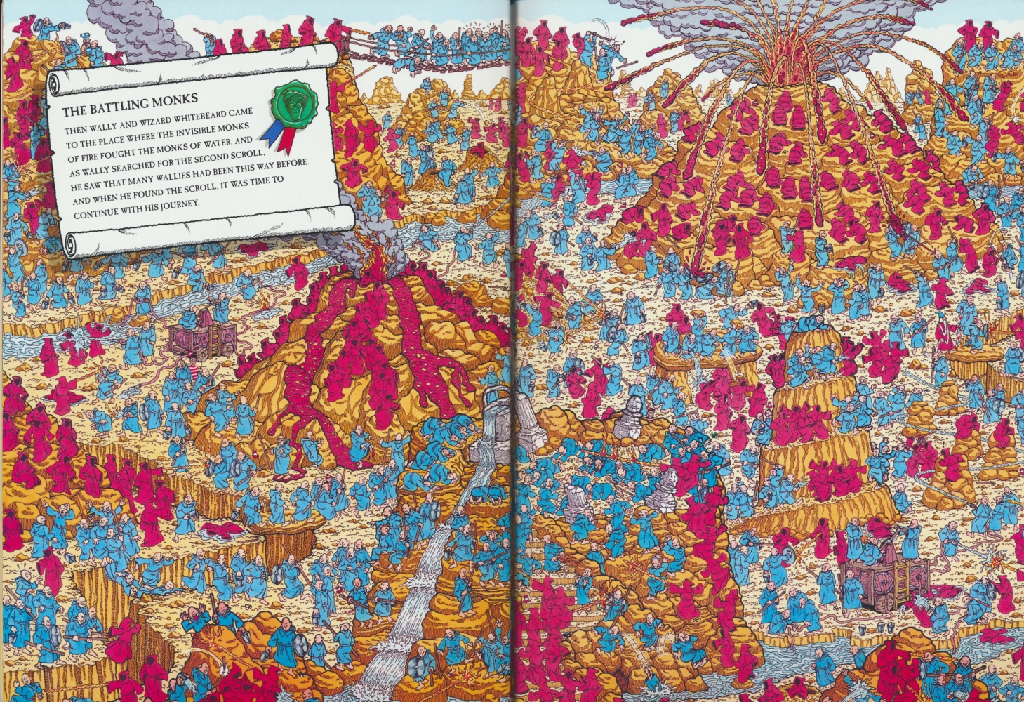 Where's Wally? The Fantastic Journey The Incredible Paper Chase 寻找威利7册 威利在哪里 找找乐专注力训练 英文原版进口图书