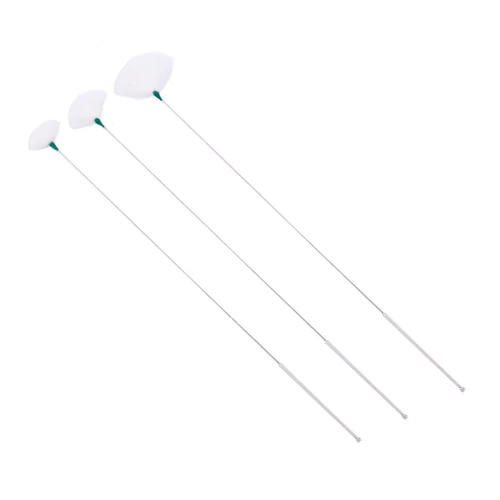 Ушные и ушные инструменты Полный комплект серебряных игольчатых гусемадных палочек Профессиональный копание перьев для волос, куриных перьев, куриных перьев, крана с высоким уровнем