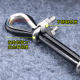 Wire rope self-jointing lock buckle homemade fitness equipment length adjustment buckle DIY accessories ring buckle household equipment
