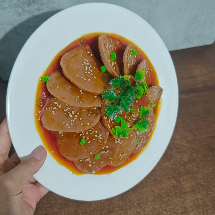 仿真水煮肉片猪牛肉块样板间厨房餐厅点菜假食物影视直播道具装饰-图2