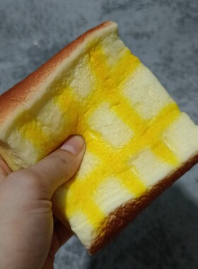 仿真软面包片squishy慢回弹模型