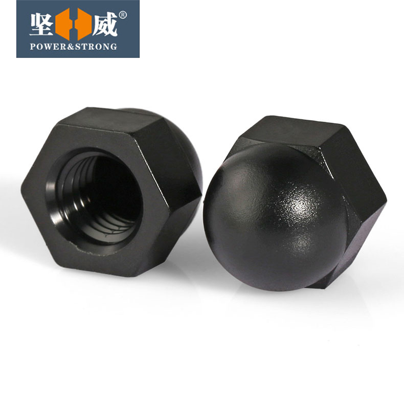 尼龙盖型螺母塑料盖形螺帽圆球头螺母装饰螺丝帽M3M4M5M6M8M10M20 - 图2