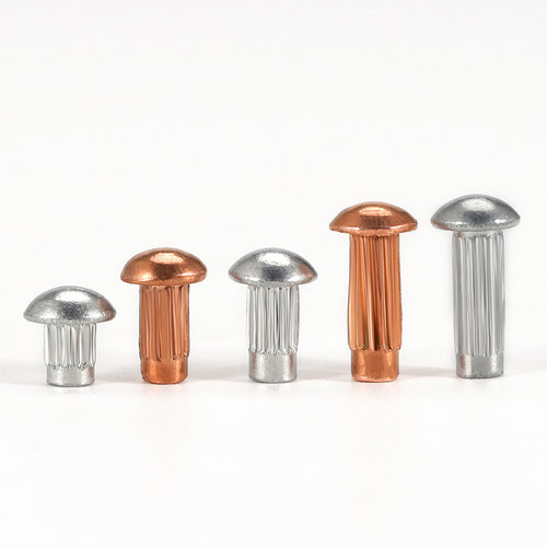 铝标牌铆钉GB827不锈钢滚花铝铆钉铜铭牌商标实心铆钉M2M2.5M3M4 - 图3