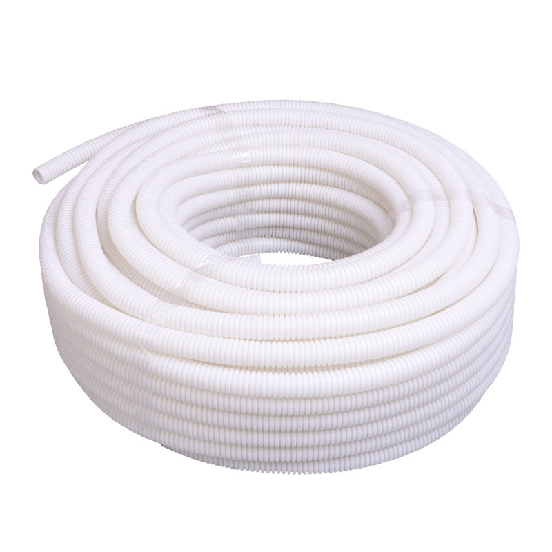 白色PE塑料波纹管通信工程加厚软管电线缆穿线蛇皮管保护套可开口,淘宝优惠券,粉丝福利购,淘宝优惠卷